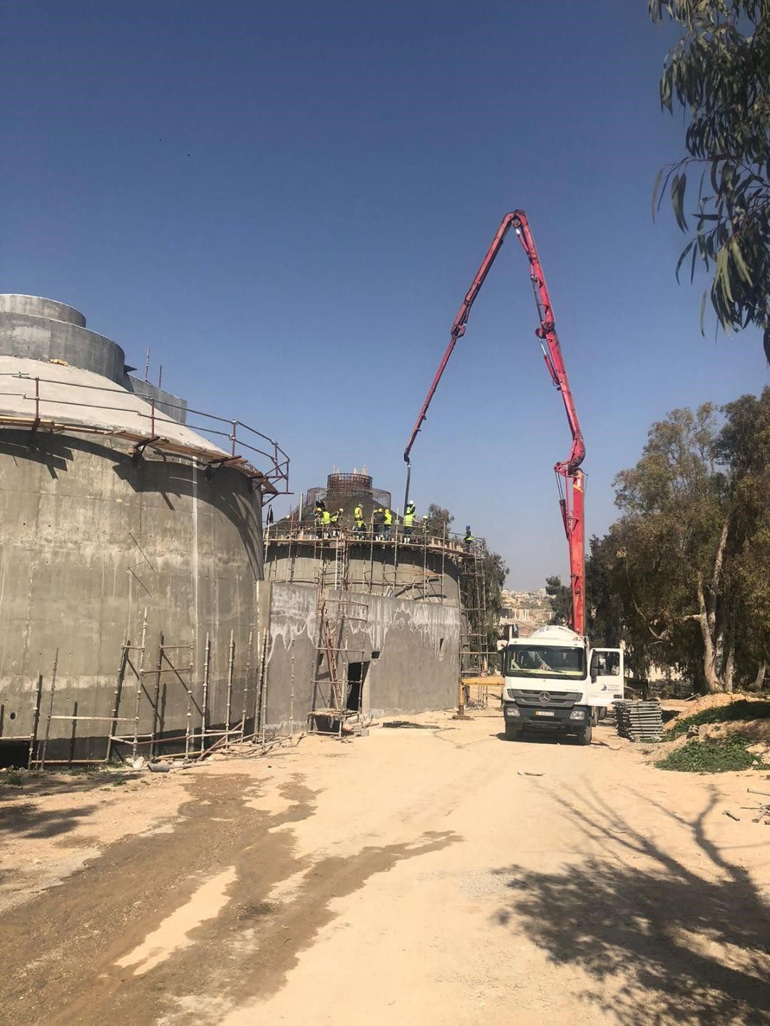 Irbid Central and Wadi Al Arab wastewater treatment plants